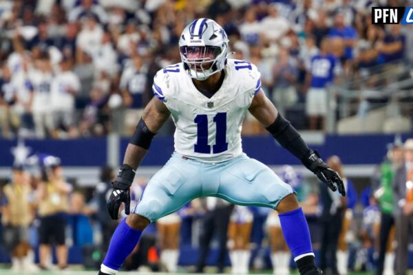 The Rivalry Intensifies Between Cowboys’ Micah Parsons and Eagles’ C.J. Gardner-Johnson Dallas Cowboys linebacker Micah Parsons (11) drops back in coverage during the fourth quarter against the Baltimore Ravens at AT&T Stadium.