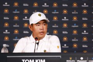 Tom Kim accuses U.S. team of cursing at him