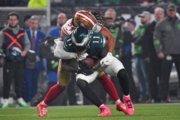 How long will Eagles WR A.J. Brown be sidelined? Let's take a closer look at his injury, Philadelphia's wide receiver depth, and more.