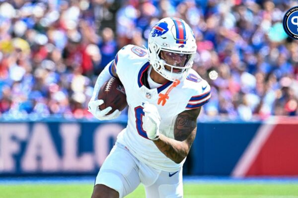 Which Buffalo Bills wide receiver should fantasy managers look to start in Week 1: Keon Coleman, Khalil Shakir, or Curtis Samuel?