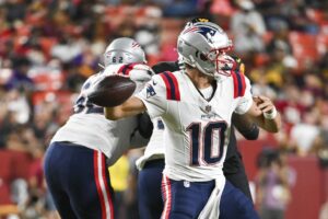 Is This Drake Maye’s Final Week Backing Up Jacoby Brissett? Patriots Notebook Week 4