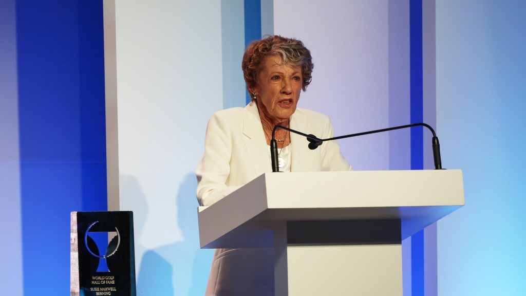 World Golf Hall of Famer, major champ Susie Maxwell Berning dies at 83