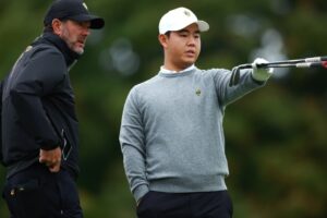 Paul Tesori dishes on Tom Kim being cursed at during Presidents Cup