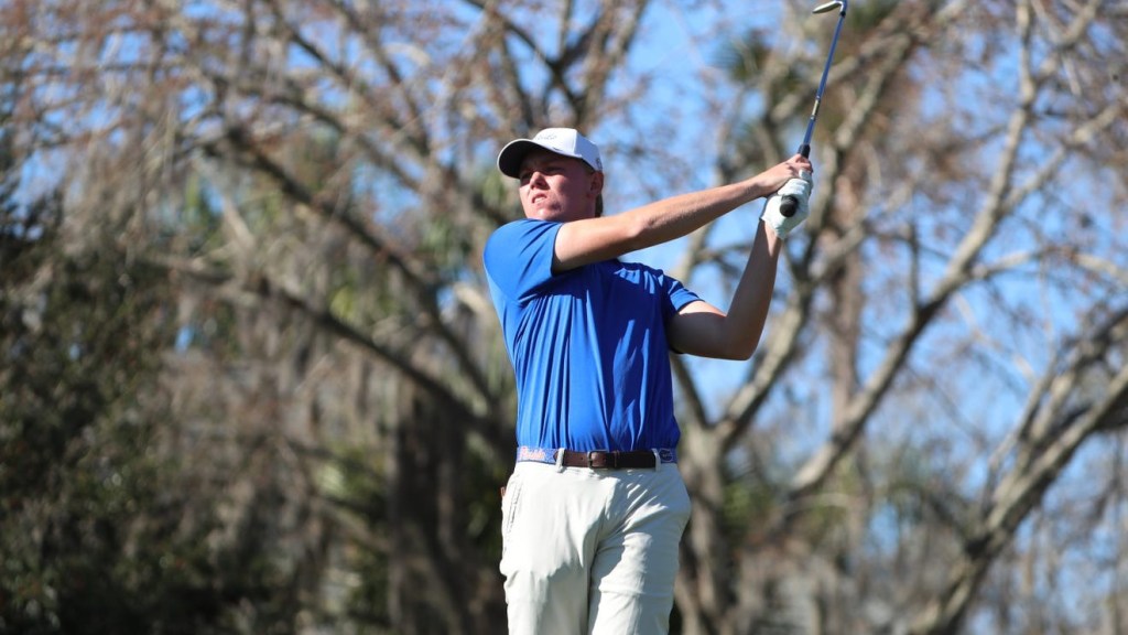 Ian Gilligan is in the field at the Shriners Children’s Open