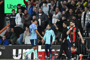 "It's just impossible" - Seething Mikel Arteta reacts to William Saliba red card in shock Arsenal