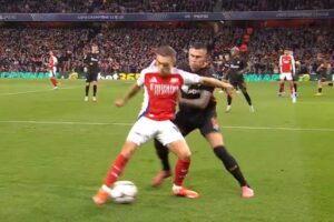 Leandro Trossard skill causes Arsenal fans to lose their minds