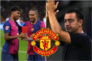 Xavi requests €100m Barcelona star as Manchester United signing if he replaces Ten Hag