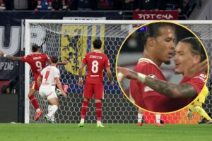 Darwin Nunez gave Mo Salah the credit for Liverpool v Leipzig goal