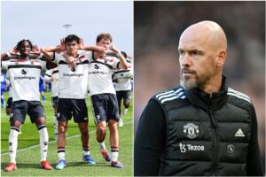 Erik ten Hag told he has 14-goal Manchester United wonderkid knocking on the first-team door