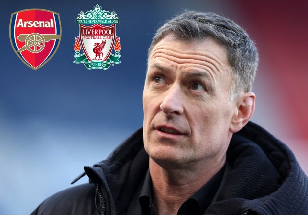 "This would be a huge win" - Chris Sutton makes bold Arsenal vs Liverpool prediction