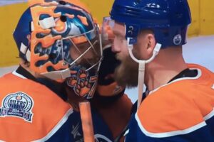 Oilers Overwhelm Penguins with 50-Shots, Skinner Earns Shutout