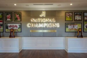Alabama opens $47 million Crimson Reserve men’s, women’s golf facility