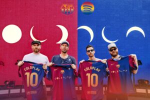 Barcelona Coldplay Collab