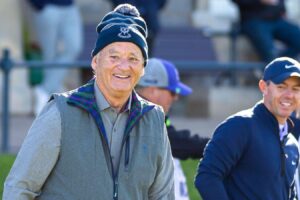 WATCH: Bill Murray gets incredible break on 18th hole at St Andrews