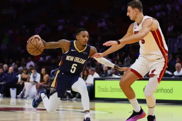 Dejounte Murray Excited for Opportunity to Play True Position with Pelicans oct-13-2024-miami-florida-usa-new-orleans