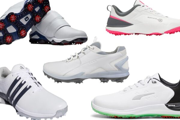 Spiked or spikeless golf shoes