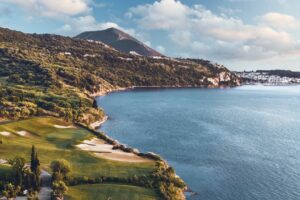 Get happily lost at Costa Navarino, Greece’s golf destination, where nearly half the country’s courses run alongside 4,500 years of history