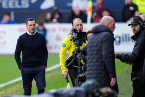 Ross County v Celtic - Don Cowie rubbishes free hit theory