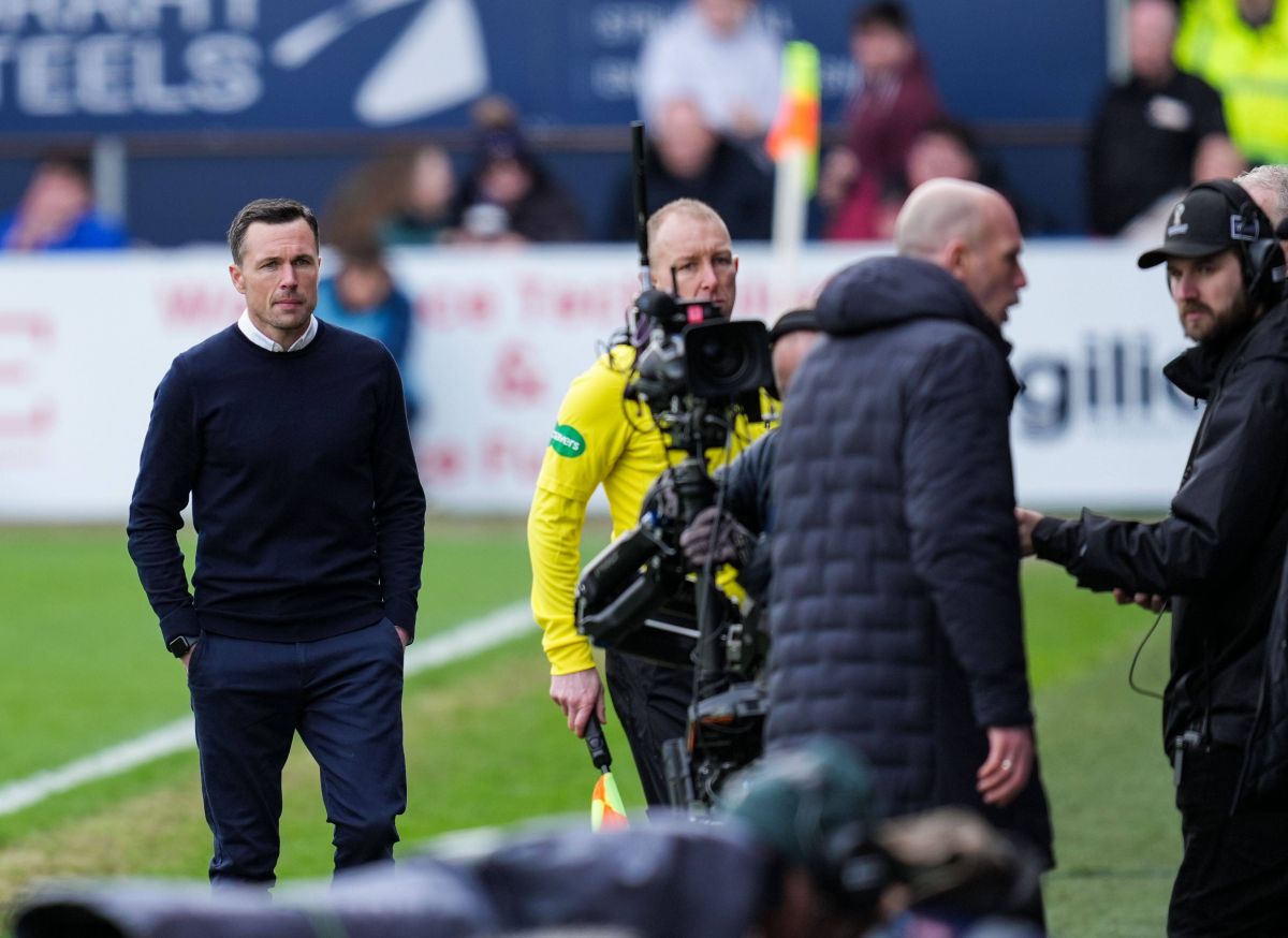 Ross County v Celtic - Don Cowie rubbishes free hit theory