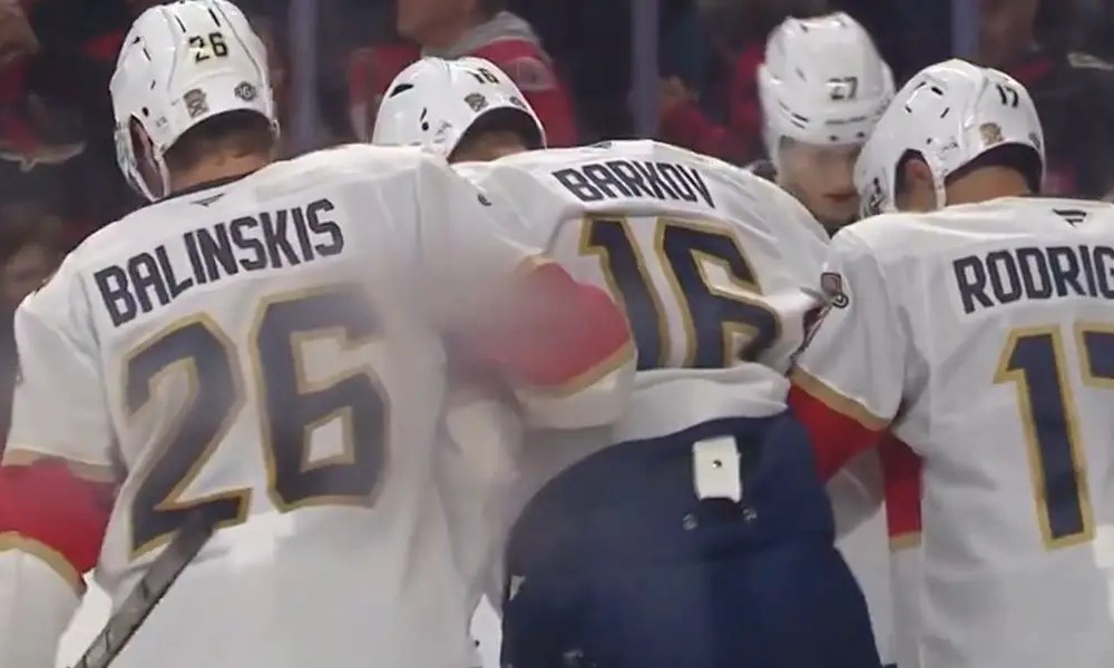 Aleksander Barkov injured Panthers