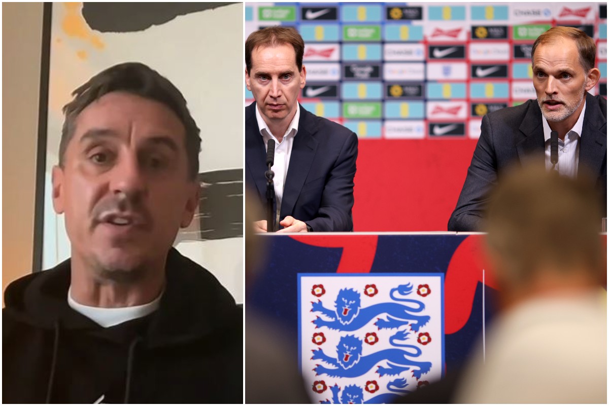 Thomas Tuchel questioned by United great Gary Neville