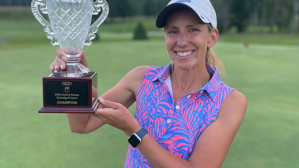 Hamilton golf coach Lauren Cupp is the best speed golfer in the world
