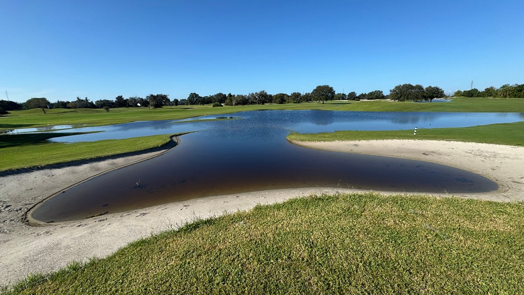 Some big-name Florida courses open, others wait for water to recede