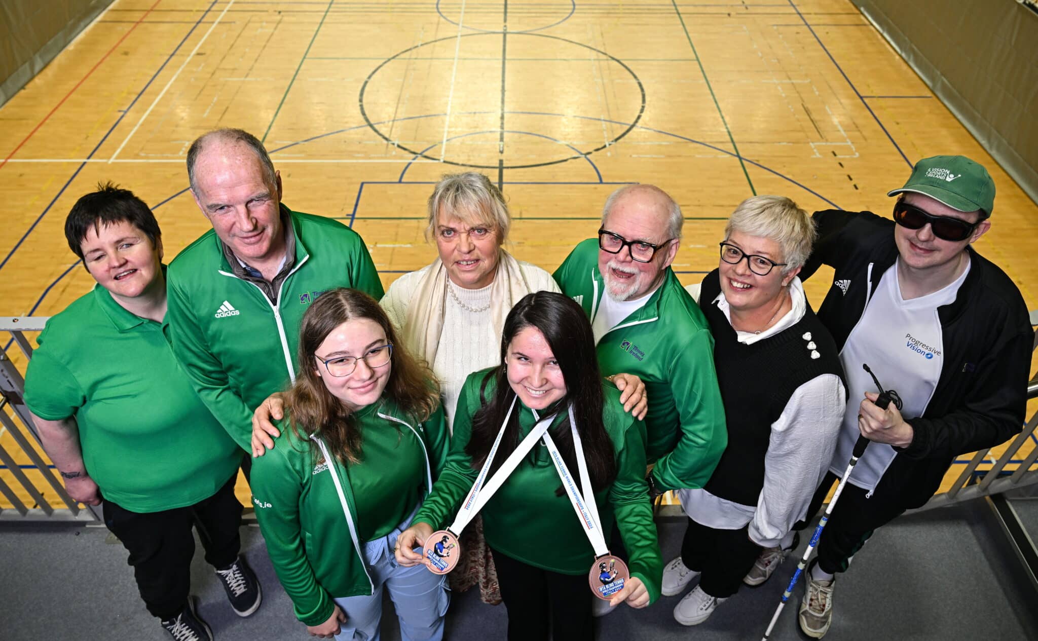 Celebrating Ireland's Blind & Visually Impaired Tennis Team