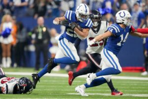 Indianapolis Colts RB Jonathan Taylor hinted at a return to action Sunday against the Miami Dolphins after missing the last two games with an ankle sprain.