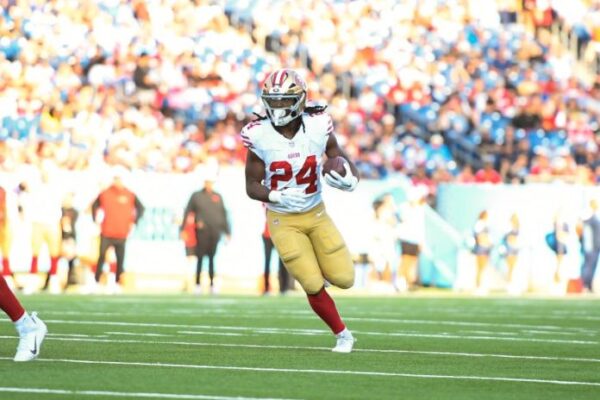 Jordan Mason of the 49ers expected to be in lineup for Week 8 against the Cowboys despite shoulder injury Jordan Mason 49ers pic
