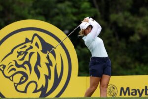 Maja Stark takes control in Malaysia at steamy Maybank Championship