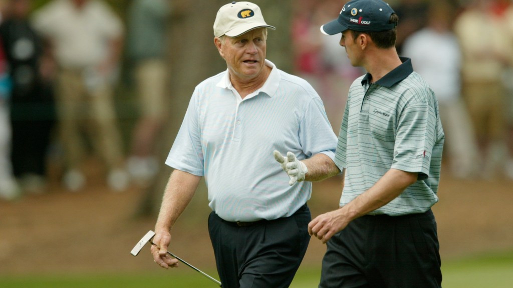 Mike Weir asked Jack Nicklaus if he should become a righty
