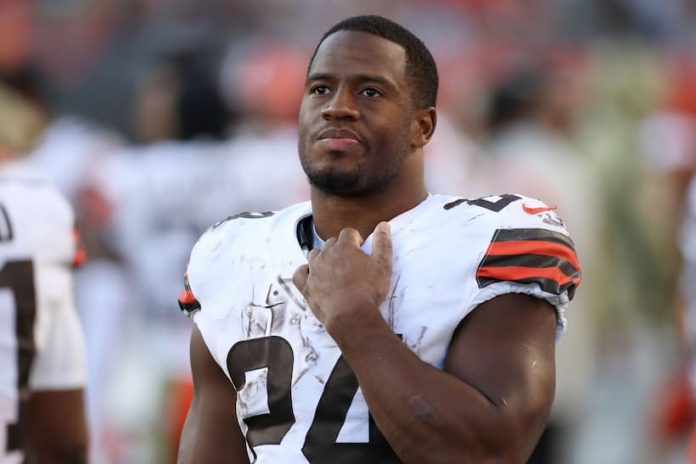 Nick Chubb Browns pic
