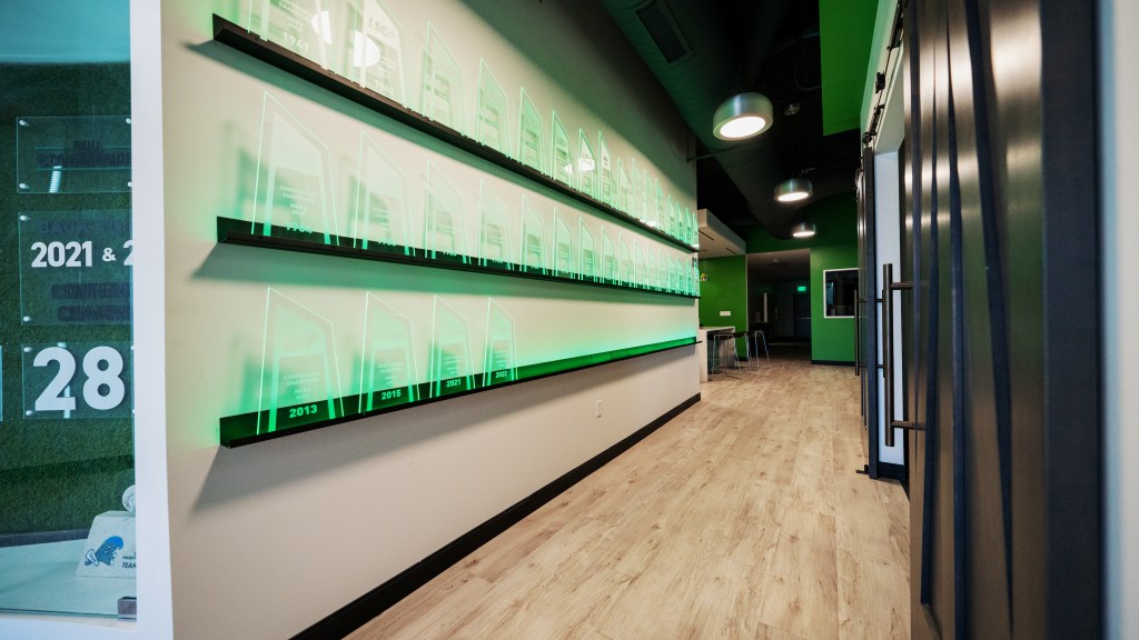 North Texas college golf practice facility