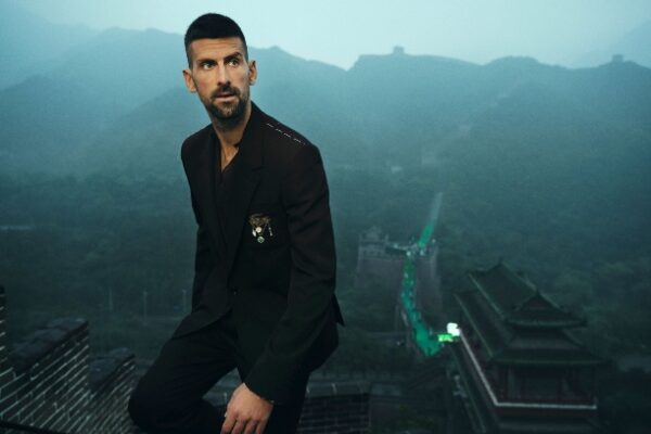 Novak Djokovic Explores the Great Wall of China Novak Djokovic Visits Great Wall of China