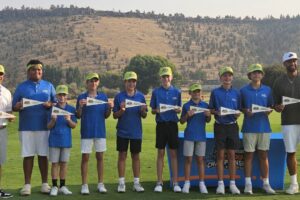 PGA Jr. League participant makes a slam-dunk ace