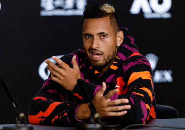 Russian Stars Jab Kyrgios as a "Clown"
