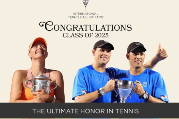 Sharapova, Bryan Brothers to Be Inducted Into Hall of Fame