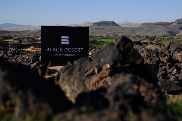 Incredible drone show at the 2024 Black Desert Championship