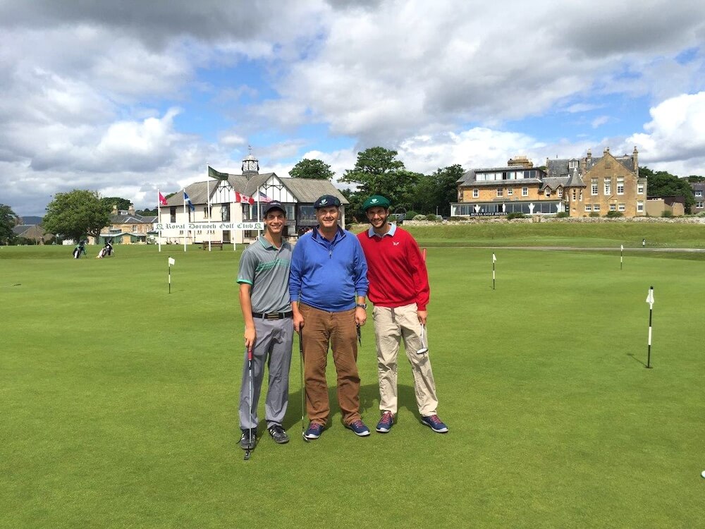 Larry Hirsh preaches the value of golf
