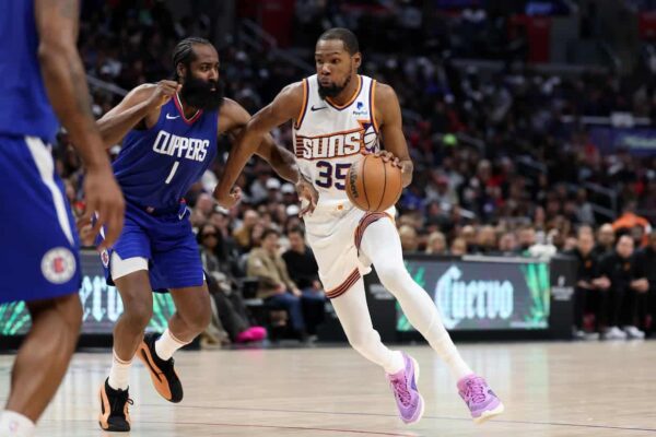 Tyronn Lue believes James Harden will have to step up for the Clippers in absence of Kawhi Leonard James Harden, Los Angeles Clippers. Kevin Durant, Phoenix Suns.