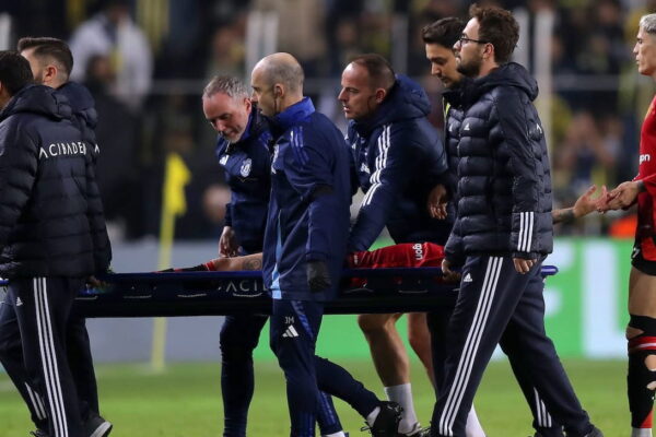 Picture: Antony spotted on crutches after Manchester United's Europa League clash vs. Fenerbahce - Man United News And Transfer News