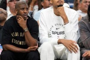 San Antonio Spurs Victor Wembanyama, Chris Paul to Make Preseason Debuts Against Magic