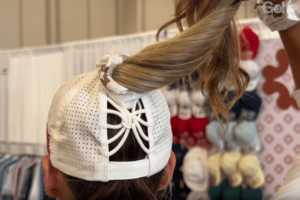 Vim Hue’s headwear is perfect for female golfers