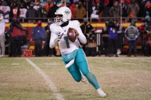 After yet another nasty-looking concussion for Tua Tagovailoa, how much time will the Miami Dolphins quarterback miss before his return?