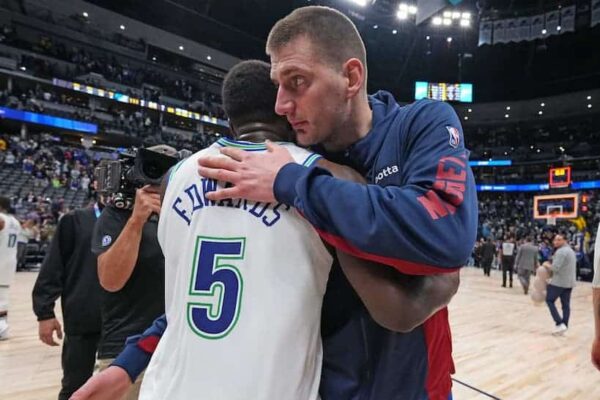 Anthony Edwards Lavishes Praise on Nikola Jokic Following His Historic 61-Point Triple-Double