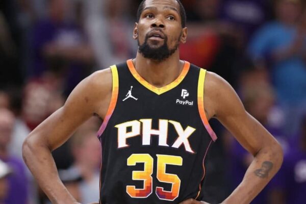 Kevin Durant Expresses Willingness to Re-Sign with Suns For Two-Year, $123.8 Million Extension Kevin Durant Expresses Willingness to Re-Sign with Suns For Two-Year, $123.8 Million Extension
