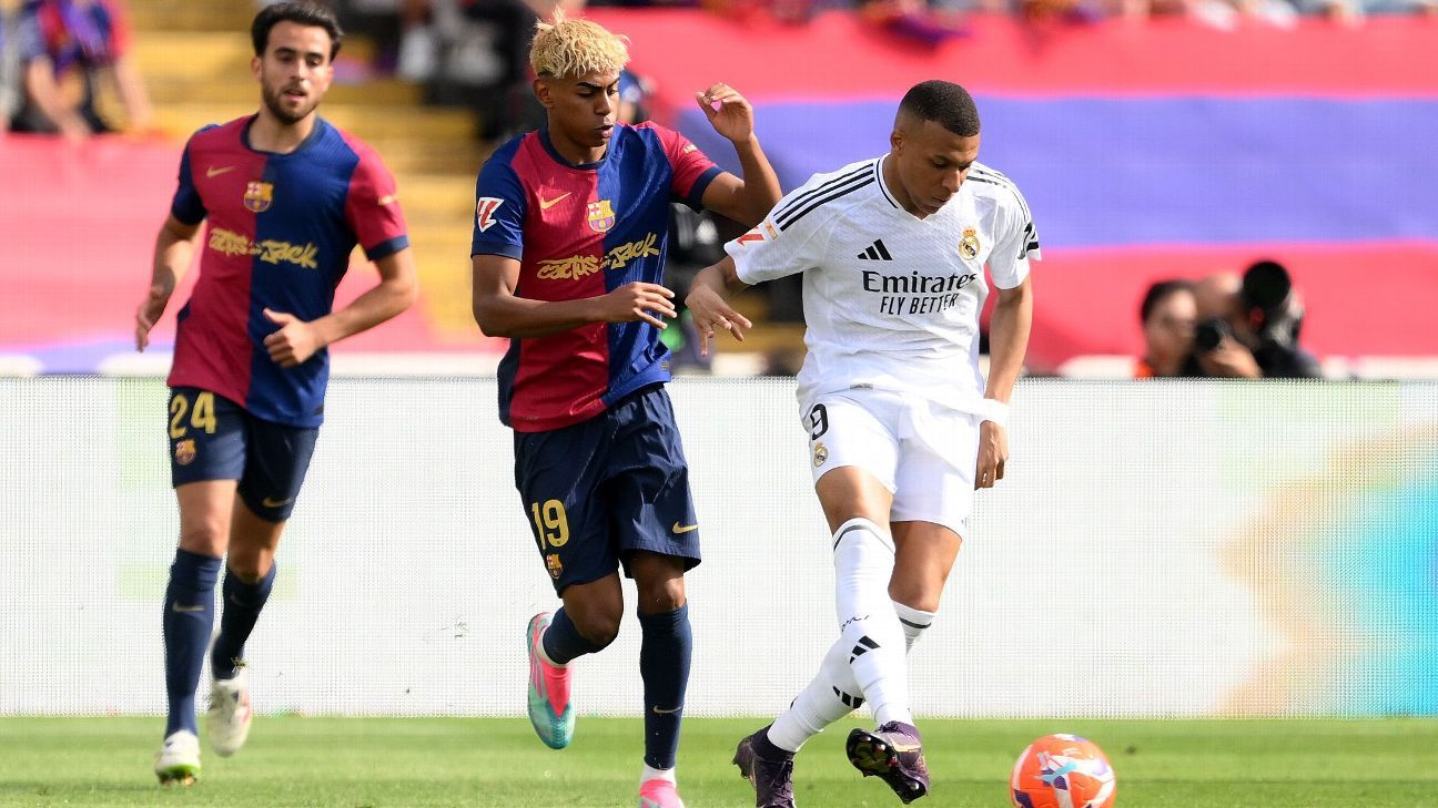 Clásico Showdown: Unveiling the Starting XI for Real Madrid and Barcelona!n