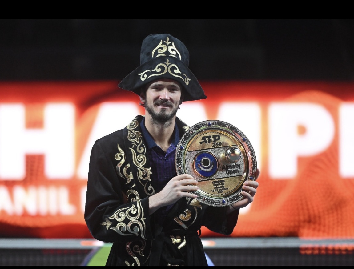 Daniil Medvedev Claims ATP Tour Title in Kazakhstan After 882-Day Hiatus - World Tennis Magazine