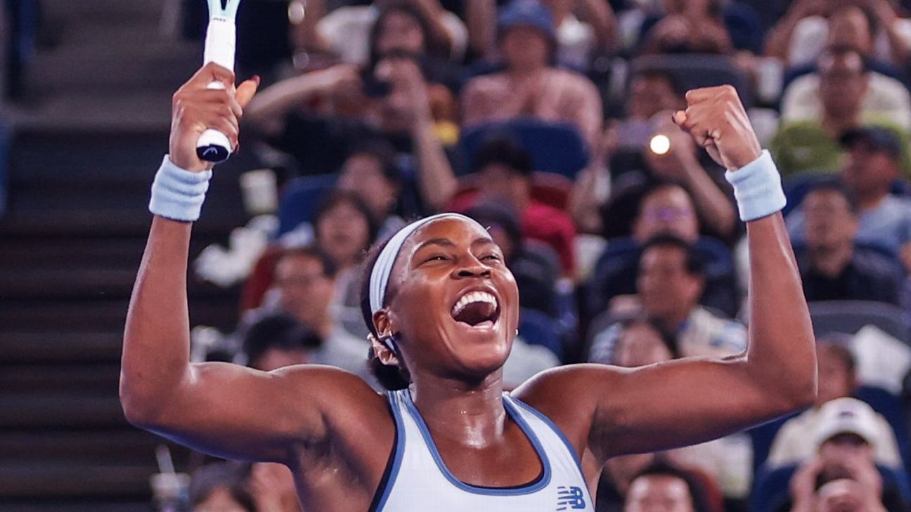 Gauff Clinches Victory in Wuhan with Four Consecutive Games Against Pegula